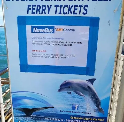 Διαμέρισμα Intero Situato A 30 Metri Dal Mare 5 Γένοβα